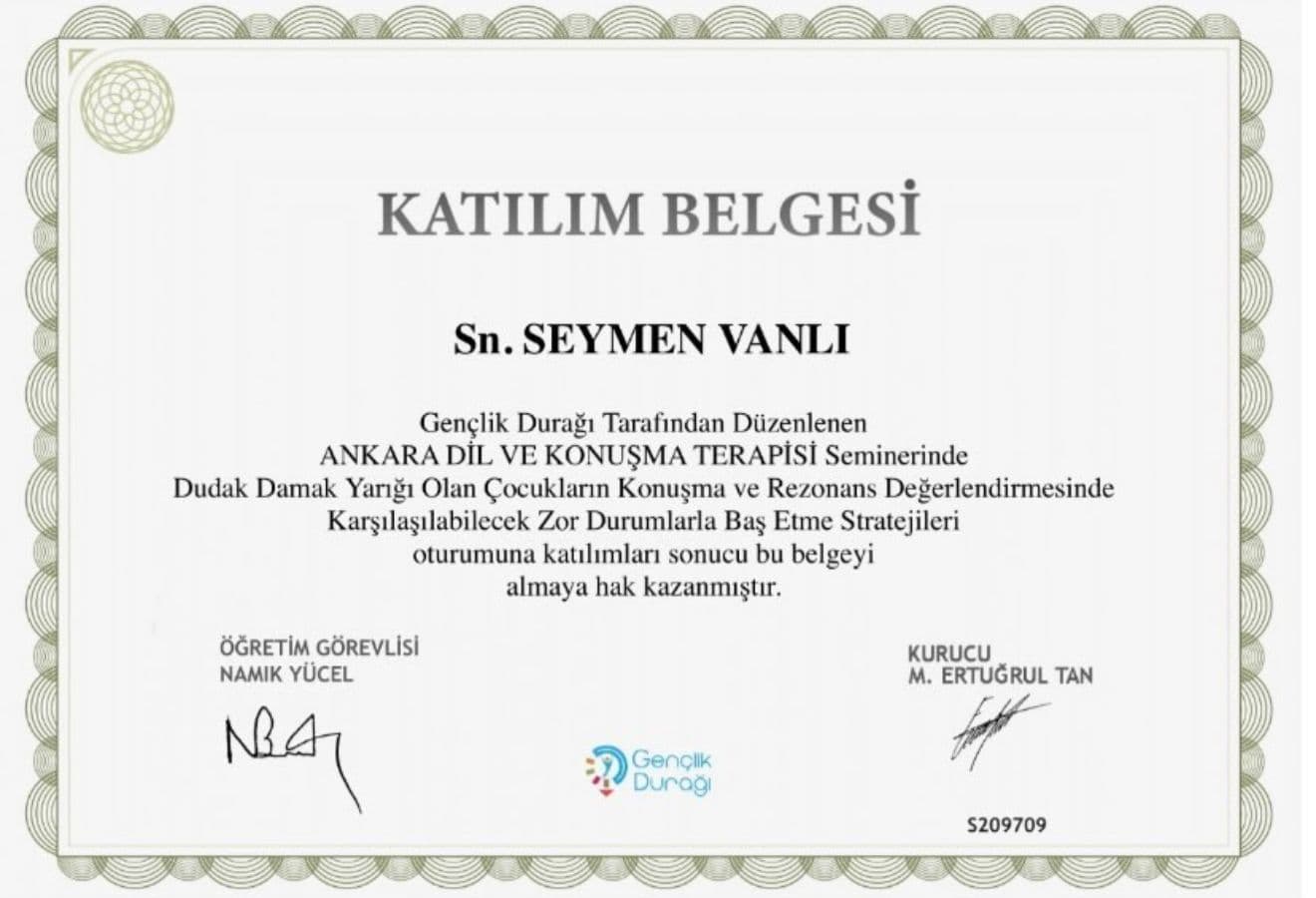 Artikülasyon Bozuklukları Eğitimi